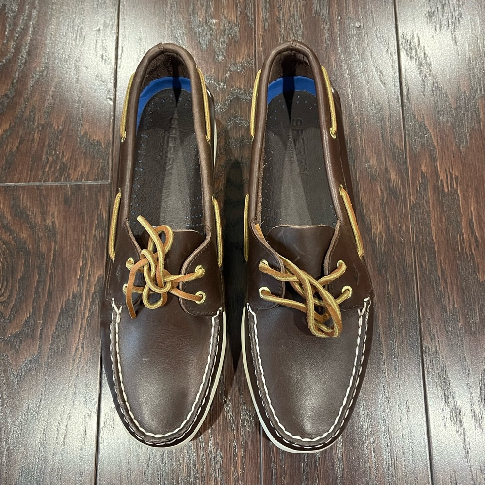 Sperry Women Original 2-Eye Boat Shoes brown Size 12M Classic